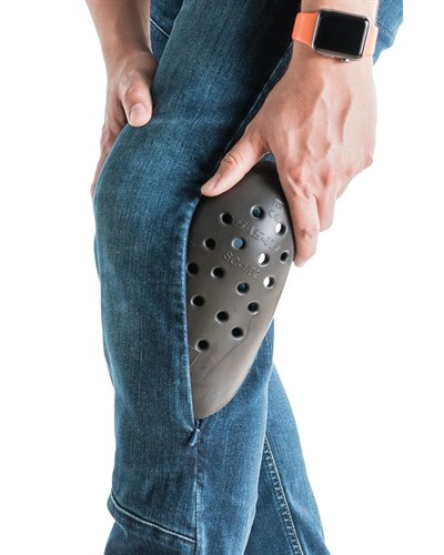 Rider Denim Hayta Motosiklet Pantolonu (Açık Mavi) - MotoDede