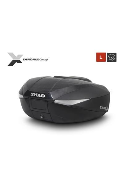 SHAD SH58X Genişleyebilir Arka Çanta (46L - 52L - 58L) - MotoDede
