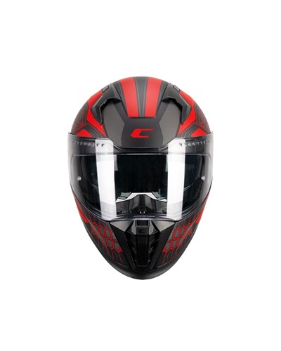 CGM 311M Blast Maya Tam Kapalı Kask - Kırmızı/Siyah - MotoDede