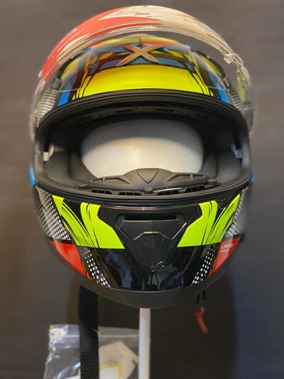 Axor Apex Vivid Fullface Motosiklet Kaskı Çift Vizörlü DOT Onaylı + Pinlock Hediyeli