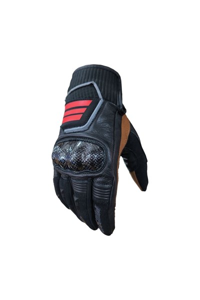 Prosev GL63 Korumalı Deri Motosiklet Eldiveni - MotoDede