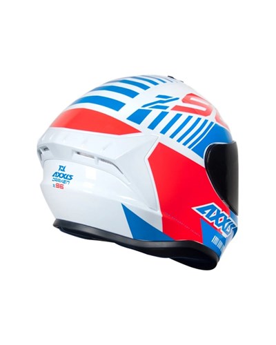 AXXIS Eagle Z96 A5 Parlak Kırmızı Kapalı Motosiklet Kaskı - MotoDede