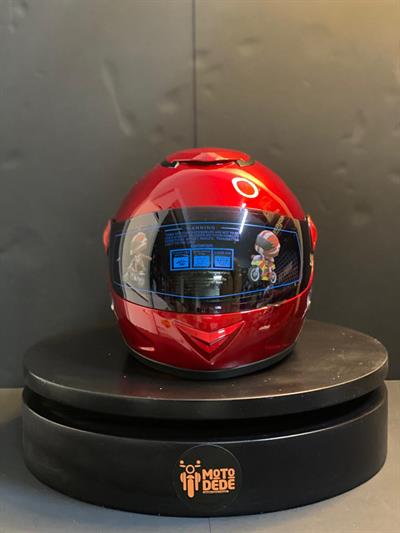 MTS SY118 Full Face Çocuk Kaskı İskelet Deseni