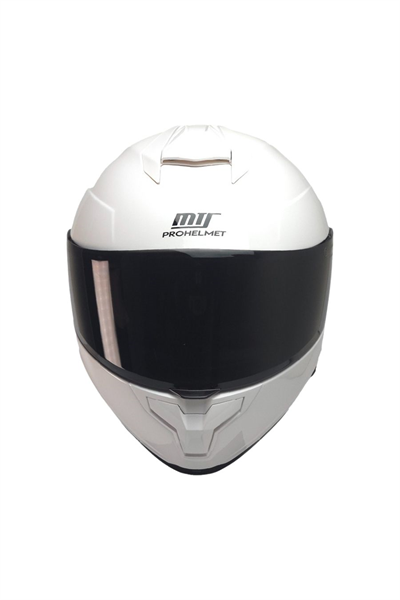 MTS X340 White Full Face Motosiklet Kaskı - MotoDede