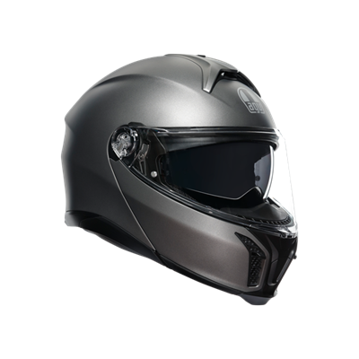 AGV KASK/TOURMODULAR SOLID MPLK LUNA GREY MATT