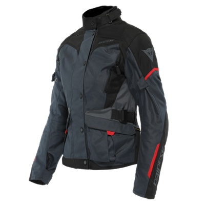 DAINESE CEK/TEMPEST 3 D-DRY LADY EBONY BLK LAVA RED