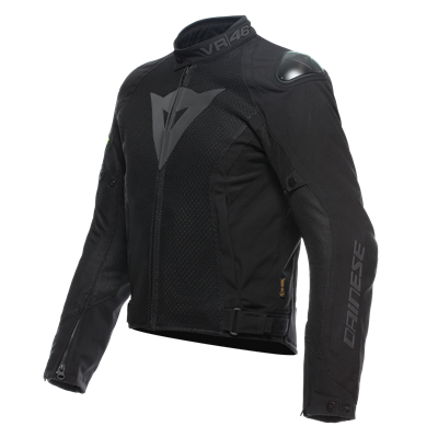 DAINESE/VR46 WETLAP AIR D-DRY JACKET  BLACK/FLUO-YELLOW