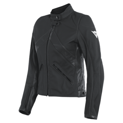 DNS CKT DERİ/SANTA MONICA LADY LEATHER JACKET/BLACK