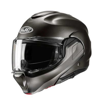 HJC F100 KASK SEMI FLAT TITANIUM