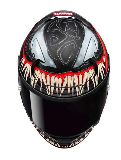 HJC RPHA12 KASK VENOM 3 MARVEL MC1SF