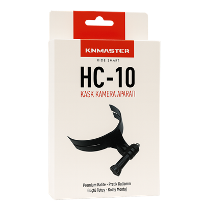KNMASTER HC-10 | Motosiklet Kask Çene Aksiyon Kamera Tutucu