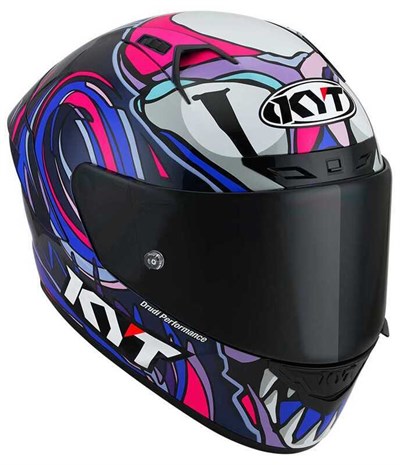 KYT NZ RACE KASK BASTIANINI