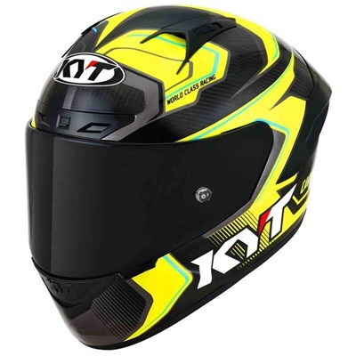 KYT NZ RACE KASK CARBON COMPETITION YELLOW