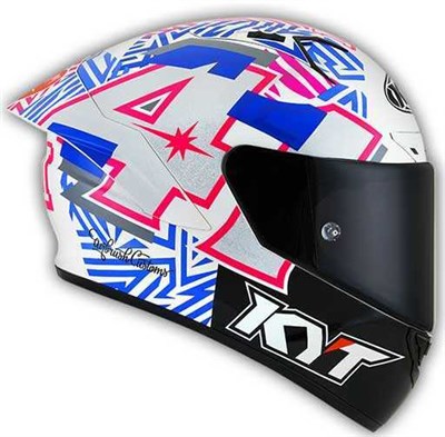 KYT NZ RACE KASK ESPARGARO
