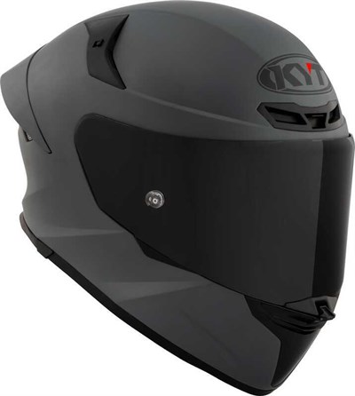 KYT TT-REVO KASK PLAIN MATT GRL GREY