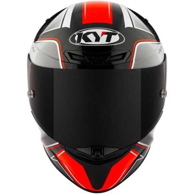 KYT TT-REVO KASK TOURIST RED FLUO