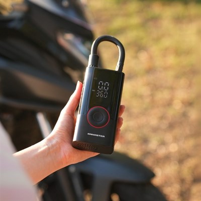 Knmaster LP200 - 150 PSI Dijital Göstergeli Şarjlı Hava Pompası