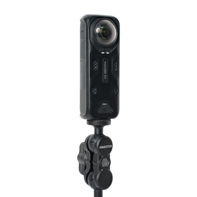 Knmaster MC140 – 360° Ayarlanabilir Motosiklet Gidon / Koruma Demiri / Çanta Demiri / Ayna Bağlantılı Aksiyon Kamera Aparatı