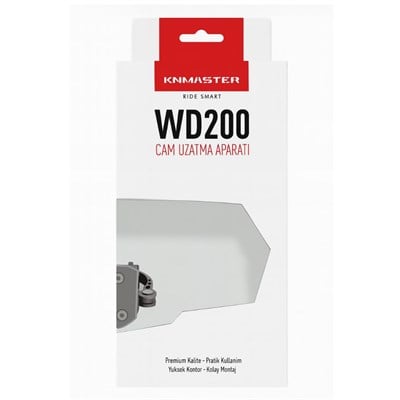 Knmaster WD200 Motosiklet Ön Cam Uzatma / Deflektör Model A