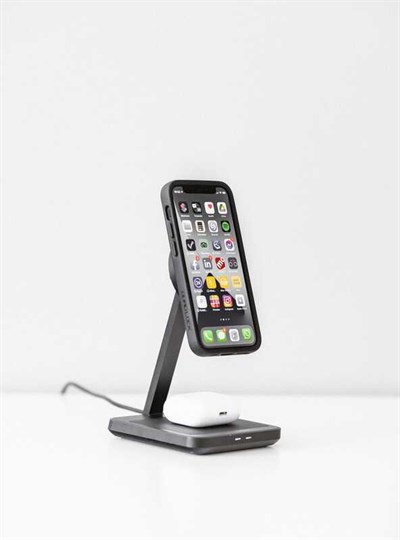 QUADLOCK MAG UYUMLU ÇİFTLİ MASAÜSTÜ KABLOSUZ ŞARJ CİHAZI