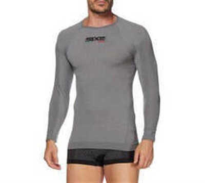 SIX2 TS2 4 MEVSİM TERMAL UZUN KOLLU T-SHIRT KOYU GRİ