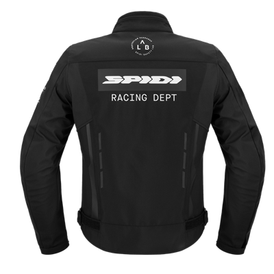 SPIDI MOTOJOY TEKSTİL CEKET SİYAH BEYAZ