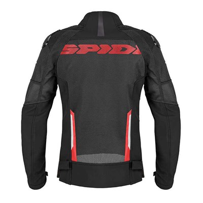 SPIDI RACE WARRIOR 2 NET LADY YAZLIK CEKET SİYAH KIRMIZI