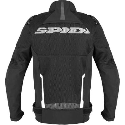 SPIDI RACE WARRIOR 2 NET YAZLIK CEKET SİYAH BEYAZ