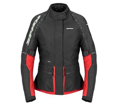 SPIDI RIDEMASTER LADY KADIN H2OUT® CEKET SİYAH KIRMIZI