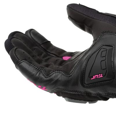 T.UR G-FOUR LADY ELDİVEN SİYAH FUŞYA