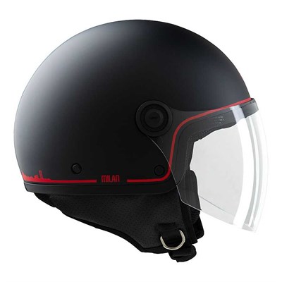 TUCANO URBANO EL JETTIN 6.0 YARIM KASK MILAN SKYLINE MAT SİYAH