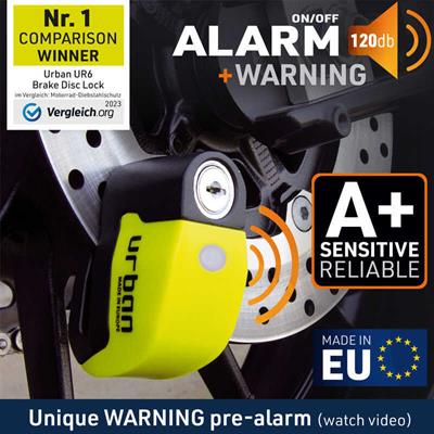 URBAN SECURITY UR6 ALARMLI DISK KILIDI