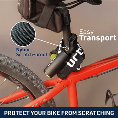 URBAN SECURITY XK170 170CM DÖVME ÇELİK ZİNCİR KİLİT
