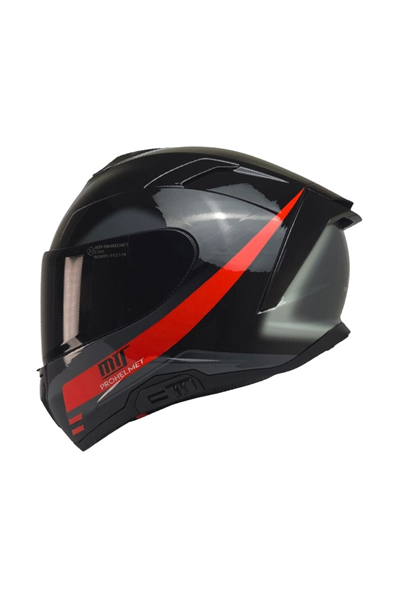 MTS X340 Rosso Full Face Motosiklet Kaskı - MotoDede