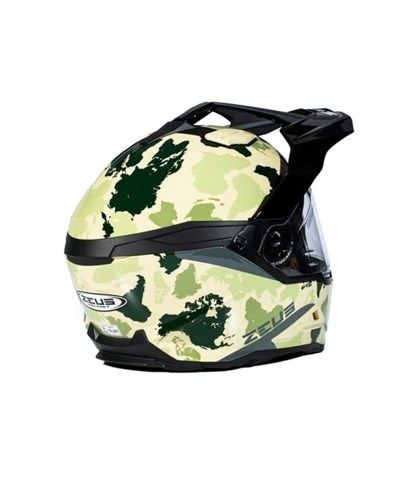 Zeus ZS-913 B6F Yellow Green Kapalı Motosiklet Kaskı - MotoDede