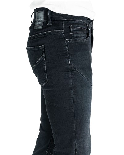 Rider Denim Karayel Motosiklet Pantolonu (Siyah) - MotoDede