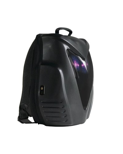 Jarmend Owl Black LED Baykuş Formlu Motosiklet Çantası - MotoDede