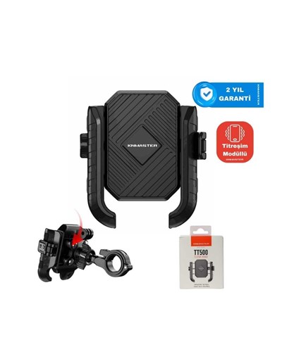 Knmaster TT-500 Titreşim Önleyicili Motosiklet Telefon Tutucu - MotoDede