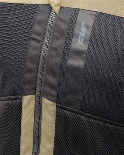 T.UR Transfer Hydroscud AA Sınıfı Dönüştürülebilir Ceket (Siyah / Kum) - MotoDede