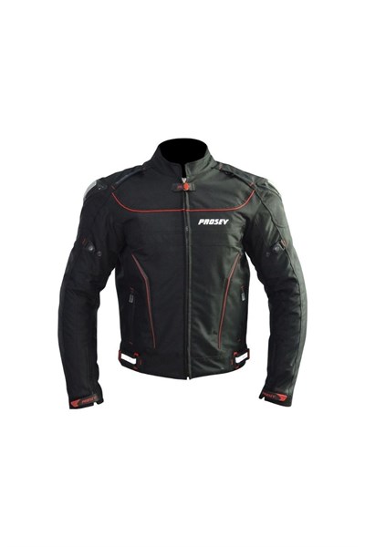 Prosev 186 Leather Hörgüçlü 4 Mevsim Mont - MotoDede