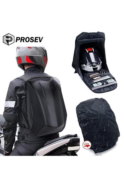 Prosev JK-57 Sert Kabuk Motosiklet Sırt Çantası - MotoDede