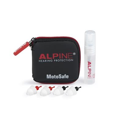 ALPINE MotoSafe PRO Kulak Tıkacı Seti - 17 dB Tour & 20 dB Race Filtre, İşitme Koruması
