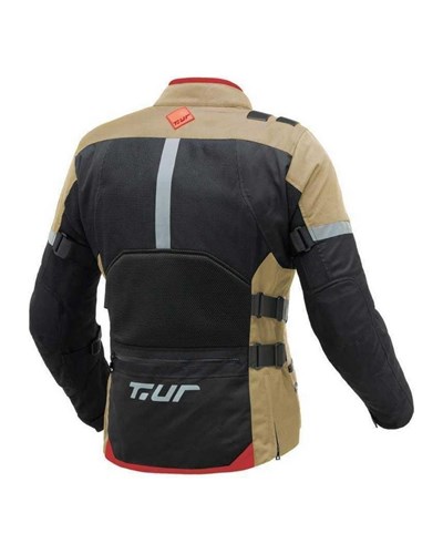 T.UR Transfer Hydroscud AA Sınıfı Dönüştürülebilir Ceket (Siyah / Kum) - MotoDede