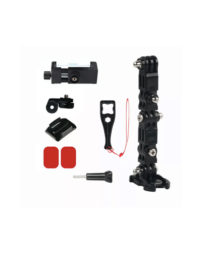 MTS XT91 Kask Telefon ve Aksiyon Kamera Tutucu - Full Face Uyumlu - MotoDede