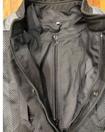 Venom Tourex Touring 4 Mevsim Motosiklet Montu Siyah Gri - MotoDede