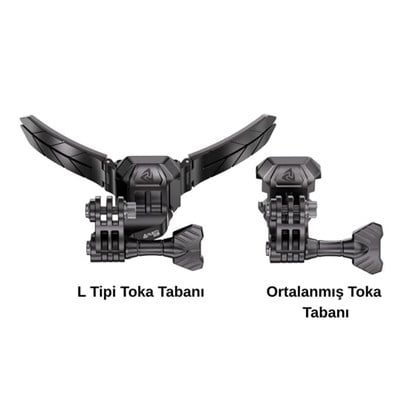 Nukrotech Aksiyon Kamera Alt Çene Bağlantı Aparatı Seti