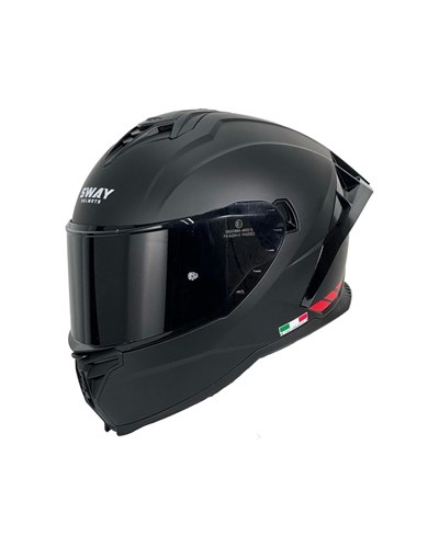 Sway SW 867 Red Strip Full Face Kask - MotoDede