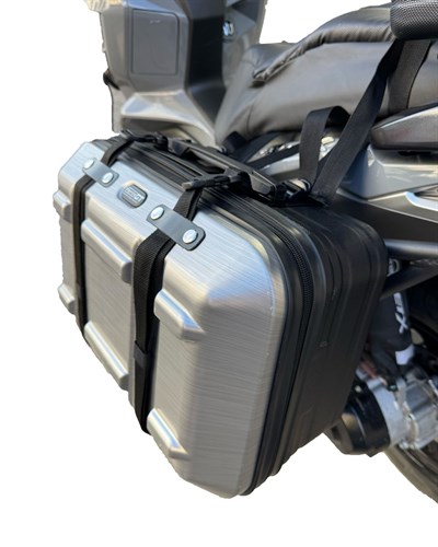 Forte GT 70901 Silver Körüklü Yan Heybe Çanta - MotoDede