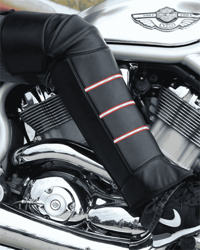 MTS DBK Soft Deri Bacak Koruyucu - Termal Rüzgar Kesici - MotoDede