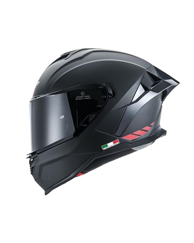 Sway SW 867 Red Strip Full Face Kask - MotoDede
